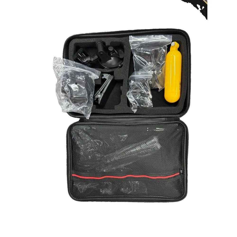 (RB2) Dignerds 50-in-1 Action Camera Accessory Kit GoPro Compatible Mounts Case
